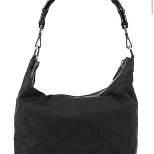 🖤Gucci Monogram Bamboo Handle Purse🖤